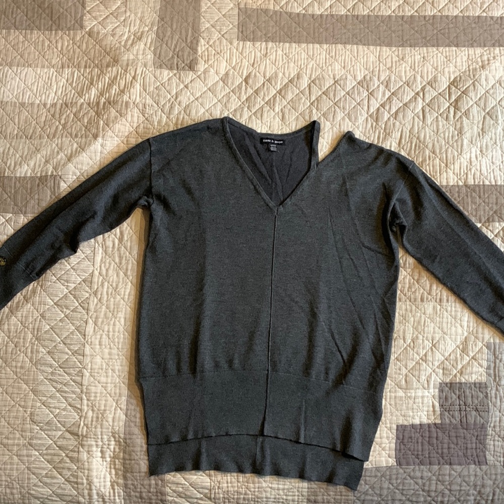 Womens grey sweater